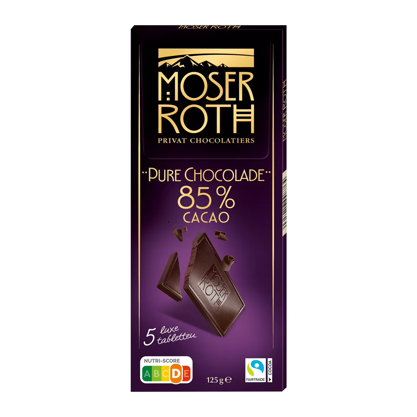 Aldi Specially Selected Pure Chocolade 85% 100g